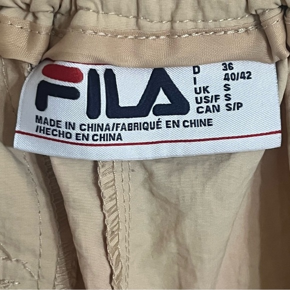 FILA Womens Short Cargo Nylon High Waist Pockets Active Hiking Size Small - Picture 6 of 15
